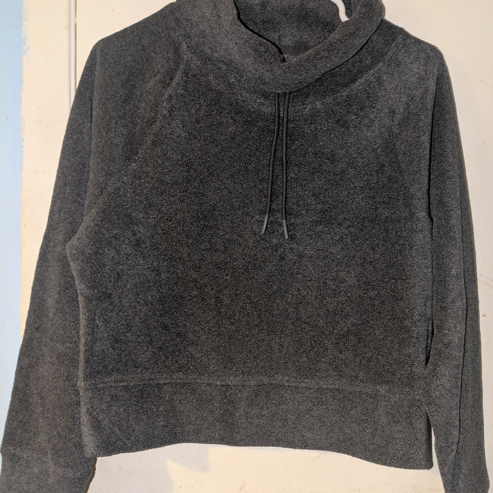 Old Navy Dark Gray Cowl Neck Sweater